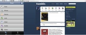 Tumblr for iPhone vs. Tumblr for Web